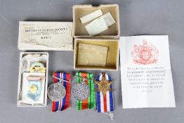 World War Two (WW2) - a medal group comprising War medal,