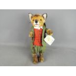 Steiff - A limited edition Beatrix Potter 'Mr Tod', 213/1500, contained in original box.