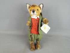 Steiff - A limited edition Beatrix Potter 'Mr Tod', 213/1500, contained in original box.