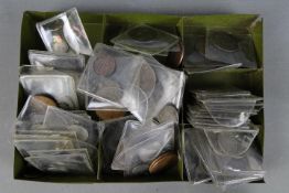 Numismatology - a collection of pre-decimal coins of various denominations