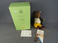 Steiff - A limited edition Beatrix Potter 'Samuel Whiskers' 813/1500, contained in original box.