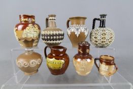 Royal Doulton / Doulton Lambeth - A collection of stoneware and Silicon Ware miniatures.
