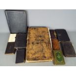 A collection of antique books to include Holy Bible dated 1769 (front cover detached),