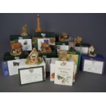 Lilliput Lanes - Ten Boxed with certificates Lilliput Lane models including Universal Studios