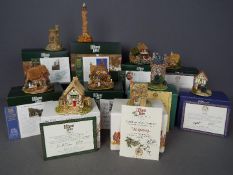 Lilliput Lanes - Ten Boxed with certificates Lilliput Lane models including Universal Studios