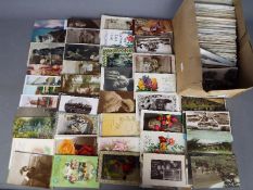 Deltiology - in excess of 600 mainly early period postcards,