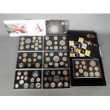 Seven Royal Mint UK Proof Coin Year sets comprising 2004, 2006, 2007, 2008, 2 x 2010 and 2011,