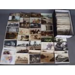 Deltiology - in excess of 500 UK topographical and subject postcards to include comic,