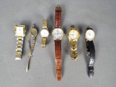 A collection of wristwatches to include Rotary, Seiko,