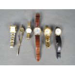 A collection of wristwatches to include Rotary, Seiko,