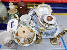 A mixed lot of predominantly ceramics to include Rorstrand, Wedgwood, Portmeirion,