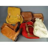 A pair of Swedish leather boots by Kero, bags and similar.