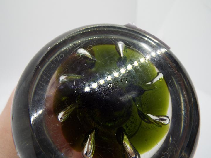 Caithness - A limited edition paperweight 'Orbit' made by Peter Holmes from a Colin Terris design, - Image 3 of 4