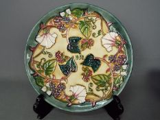 A Moorcroft 1998 limited edition plate