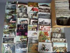 Deltiology - in excess of 500 mainly early period UK topographical and subject postcards to include