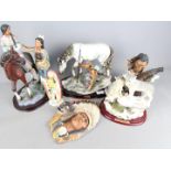 Six figurines from the Juliana collection, Neil R Rose Collectible World,