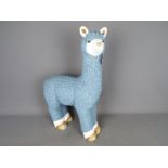 A blue Llama approximate height 59 cm
