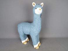 A blue Llama approximate height 59 cm