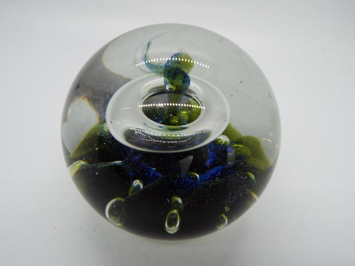 Caithness - A limited edition paperweight 'Orbit' made by Peter Holmes from a Colin Terris design, - Image 2 of 4