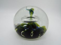 Caithness - A limited edition paperweight 'Orbit' made by Peter Holmes from a Colin Terris design,
