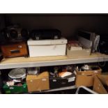 Job lot - a very large mixed lot to include a vintage record player, CD Player,