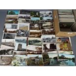 Deltiology - in excess of 500 postcards, mainly early period,