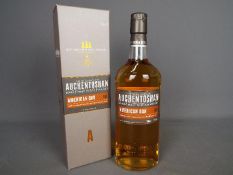 Auchentoshan American Oak, 700 ml, 40% ABV, contained in carton.