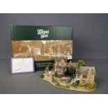 Lilliput Lanes - A large boxed with certificate Lilliput Lane model named Full Steam Ahead