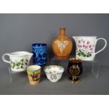 A mixed lot of ceramics to include Royal Doulton 'Liver Bird' vase, Minton bowl,