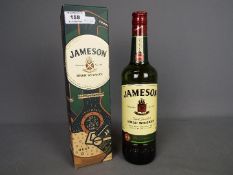 Jameson 70 cl, 40% ABV, contained in carton.