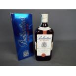 Ballantine's Finest, 70 cl, 40%, contained in carton.