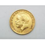 Numismatology - a George V half sovereign dated 1911