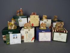 Lilliput Lanes - Eight boxed Lilliput Lane models with certificates to include Make a wish,