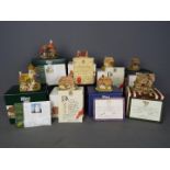 Lilliput Lanes - Eight boxed Lilliput Lane models with certificates to include Make a wish,