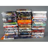A quantity of DVD's, predominantly feature films and animation.