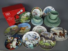 General - A mixed quantity of Woods Ware Bery dinner service including plates,