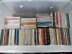 A quantity of CD's of varying genres.