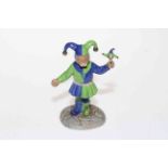 Limited edition Royal Doulton Bunnykins figure 'The Fair Jester', boxed with certificate.