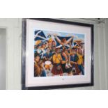 Graham McKean, Flower of Scotland, limited edition print,