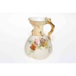 Royal Worcester Blush Ivory jug, No. 1507, 13cm.