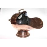 Copper coal helmet, 50cm.