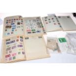 Three schoolboy stamp albums,