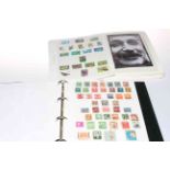 Worldwide stamp album including Cochin on C.G.S.