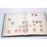 The Lincoln early worldwide stamp album including Levant Austria, embossed Bavaria coat of arms,