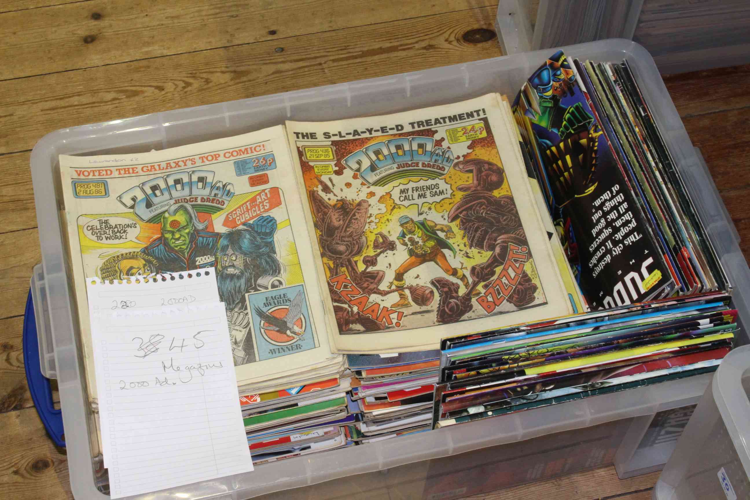 Large (approx 2000) collection of comics dating circa 1970's to 2000's including Judge Dredd, - Image 5 of 6