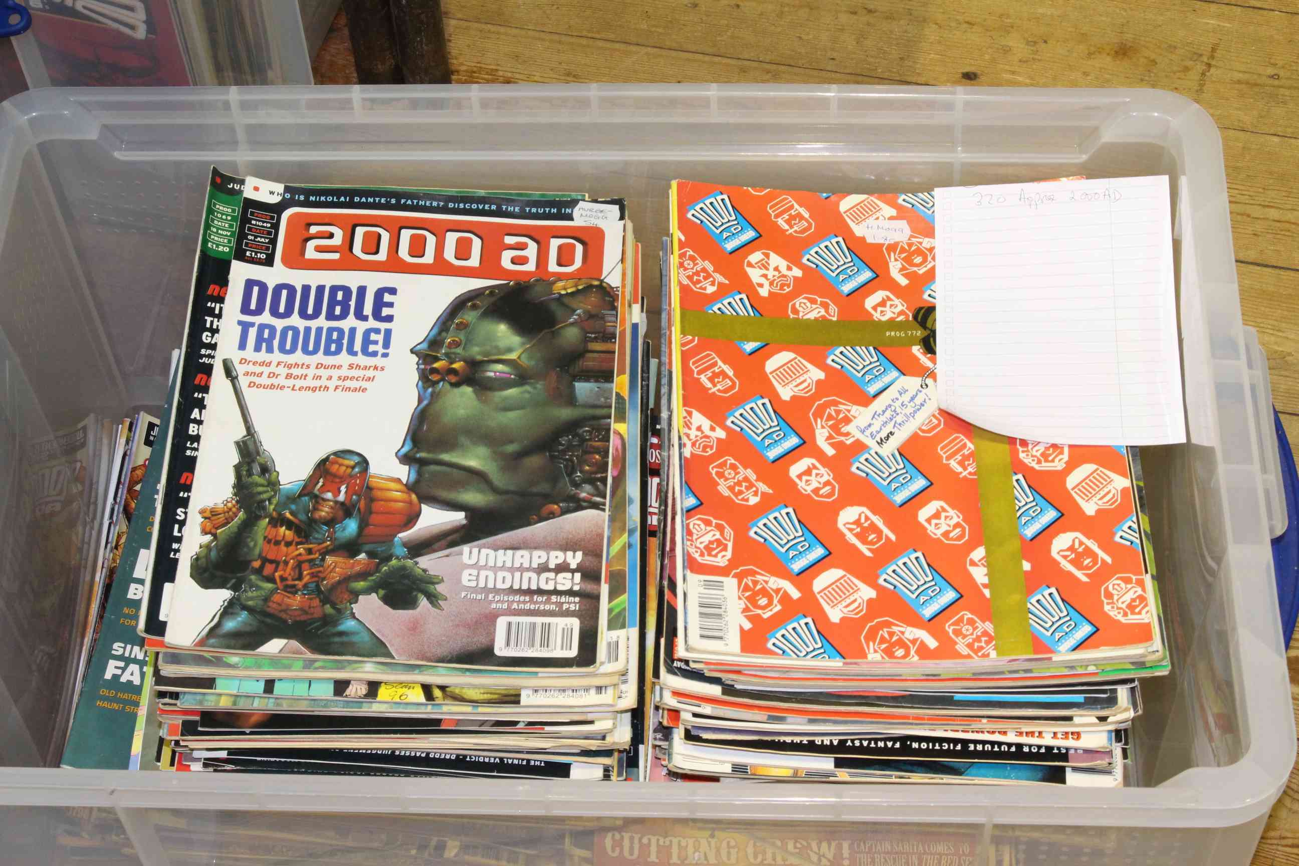 Large (approx 2000) collection of comics dating circa 1970's to 2000's including Judge Dredd, - Image 4 of 6
