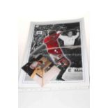 Manchester United autographed editions signed images with inset photos (8).