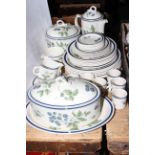 Collection of Wedgwood 'Bramble' including tureens and teapot.
