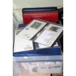 Large collection of GB first day covers to 2010 and empty first day cover albums.
