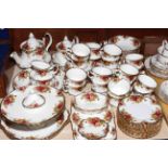 Collection of approximately 70 pieces of Royal Albert Old Country Roses teaware,